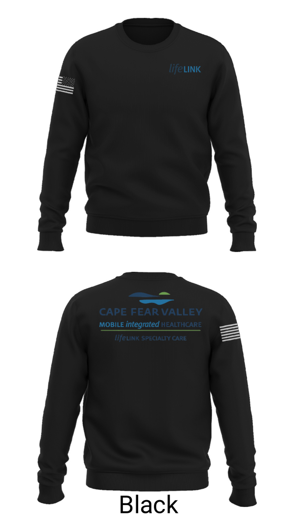 Crew Neck Sweatshirt, LifeLINK Ground, , Teamtime, Team time, sublimation, custom sports apparel, team uniforms, spirit wear, spiritwear, sports uniforms, custom shirts, team store, custom team store, fundraiser sports, apparel fundraiser
