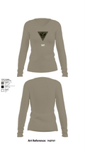 SRT 56874083 Women's Long Sleeve V-neck Shirt - 59