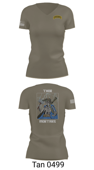 Womens Short Sleeve Vneck Shirt, 5/4 Cav, C-TRP MTRS, , Teamtime, Team time, sublimation, custom sports apparel, team uniforms, spirit wear, spiritwear, sports uniforms, custom shirts, team store, custom team store, fundraiser sports, apparel fundraiser
