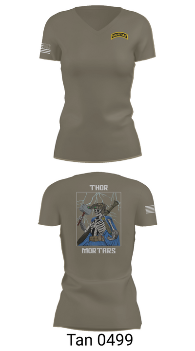 5/4 Cav, C-TRP MTRS 36488604 Women's Short Sleeve V-neck Shirt - 68