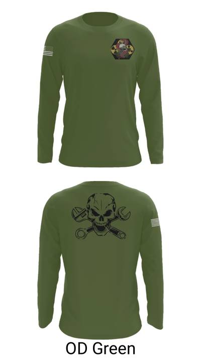 51st Chem 5478070 Long Sleeve Performance Shirt - 46