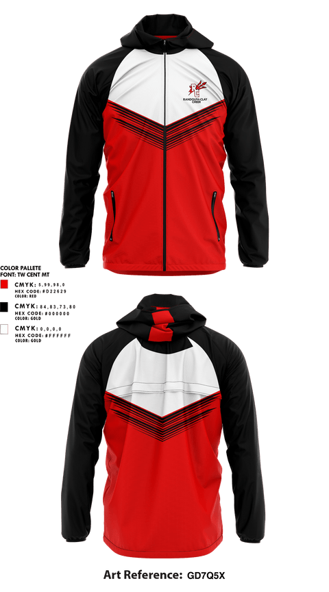 Windbreaker, Randolph-Clay High School Cheer, Cheer, Teamtime, Team time, sublimation, custom sports apparel, team uniforms, spirit wear, spiritwear, sports uniforms, custom shirts, team store, custom team store, fundraiser sports, apparel fundraiser