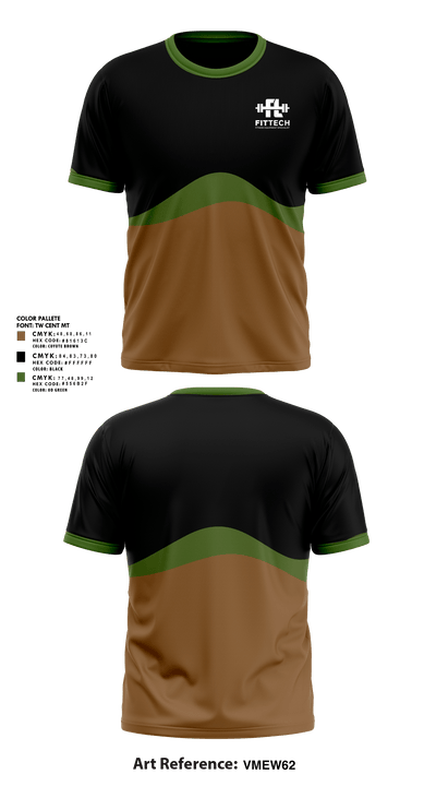 FitTech 14269018 Short Sleeve Performance Shirt - 1