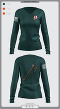 Loudon NJROTC 97564222 Women's Long Sleeve V-neck Shirt - 1
