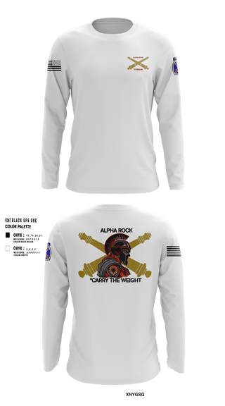 Long Sleeve Performance Shirt, ALPHA ROCK, Army, Teamtime, Team time, sublimation, custom sports apparel, team uniforms, spirit wear, spiritwear, sports uniforms, custom shirts, team store, custom team store, fundraiser sports, apparel fundraiser