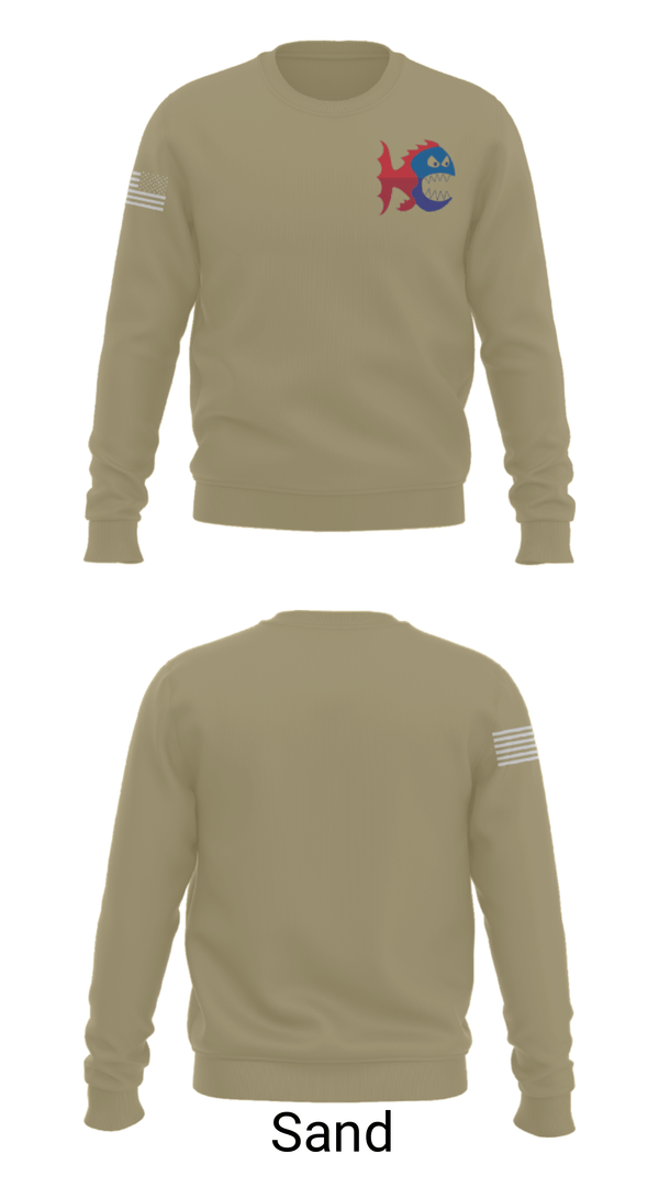 Crew Neck Sweatshirt, Killer Guppies, Wrestling, Teamtime, Team time, sublimation, custom sports apparel, team uniforms, spirit wear, spiritwear, sports uniforms, custom shirts, team store, custom team store, fundraiser sports, apparel fundraiser