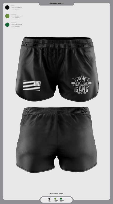 Womens Shorts, Gang Unit, Police, Teamtime, Team time, sublimation, custom sports apparel, team uniforms, spirit wear, spiritwear, sports uniforms, custom shirts, team store, custom team store, fundraiser sports, apparel fundraiser