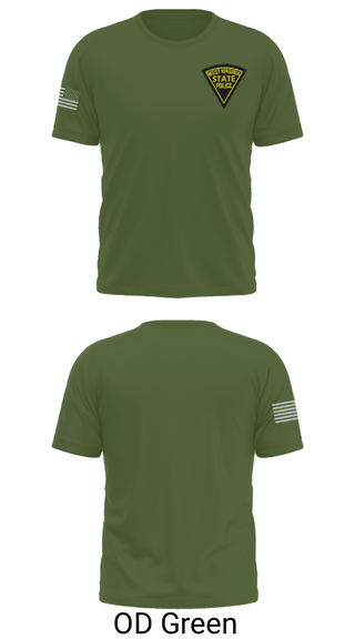 Short Sleeve Performance Shirt, West Virginia State Police, Police, Teamtime, Team time, sublimation, custom sports apparel, team uniforms, spirit wear, spiritwear, sports uniforms, custom shirts, team store, custom team store, fundraiser sports, apparel fundraiser