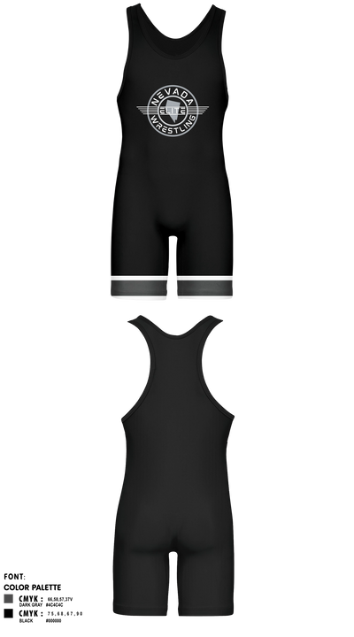 Nevada Elite Wrestling Wrestling Singlet - 2