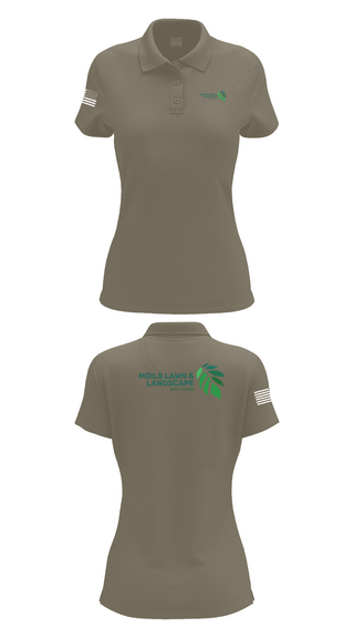 Womens Short Sleeve Performance Polo, Moils Lawn and landscape, , Teamtime, Team time, sublimation, custom sports apparel, team uniforms, spirit wear, spiritwear, sports uniforms, custom shirts, team store, custom team store, fundraiser sports, apparel fundraiser
