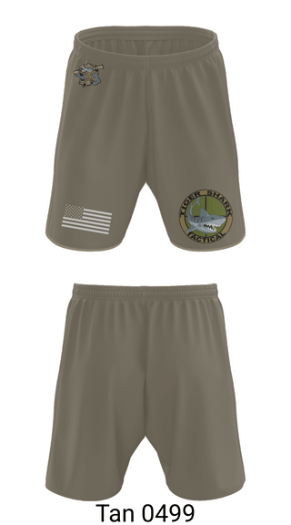 Athletic Shorts With Pockets, Wilmington Tiger Shark, Army, Teamtime, Team time, sublimation, custom sports apparel, team uniforms, spirit wear, spiritwear, sports uniforms, custom shirts, team store, custom team store, fundraiser sports, apparel fundraiser