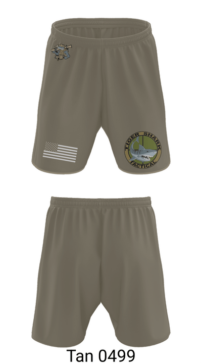 Wilmington Tiger Shark 19373018 Athletic Shorts With Pockets - 69