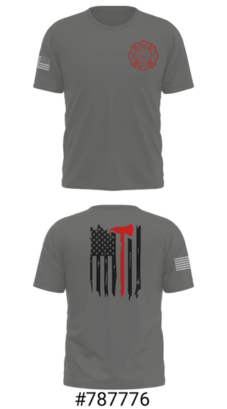 Short Sleeve Performance Shirt, Okay Fire & Rescue, Fire Department, Teamtime, Team time, sublimation, custom sports apparel, team uniforms, spirit wear, spiritwear, sports uniforms, custom shirts, team store, custom team store, fundraiser sports, apparel fundraiser