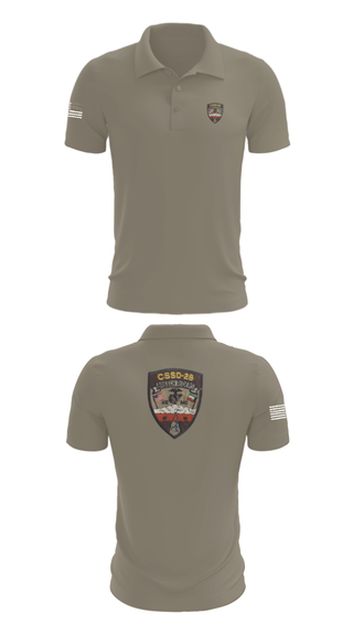 Short Sleeve Performance Polo, CSSD 28, Marines, Teamtime, Team time, sublimation, custom sports apparel, team uniforms, spirit wear, spiritwear, sports uniforms, custom shirts, team store, custom team store, fundraiser sports, apparel fundraiser