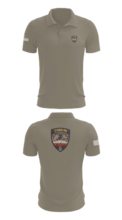 CSSD 28 45514378 Short Sleeve Performance Polo - 67