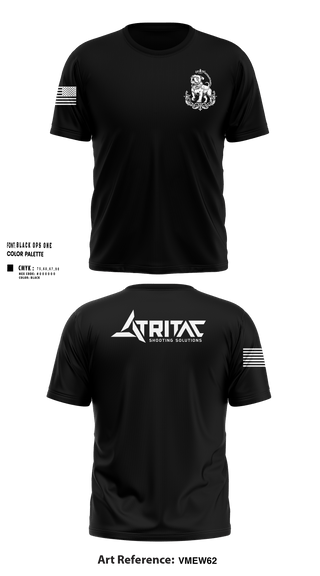 Short Sleeve Performance Shirt, Tritac Shooting Solutions, , Teamtime, Team time, sublimation, custom sports apparel, team uniforms, spirit wear, spiritwear, sports uniforms, custom shirts, team store, custom team store, fundraiser sports, apparel fundraiser