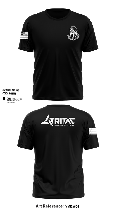 Tritac Shooting Solutions 89127627 Short Sleeve Performance Shirt - 27