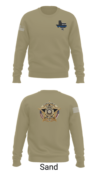 Crew Neck Sweatshirt, Maverick County Constable PCT 4, , Teamtime, Team time, sublimation, custom sports apparel, team uniforms, spirit wear, spiritwear, sports uniforms, custom shirts, team store, custom team store, fundraiser sports, apparel fundraiser