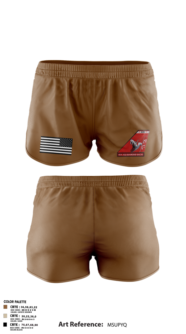 Ranger Panties, VFA-102, , Teamtime, Team time, sublimation, custom sports apparel, team uniforms, spirit wear, spiritwear, sports uniforms, custom shirts, team store, custom team store, fundraiser sports, apparel fundraiser
