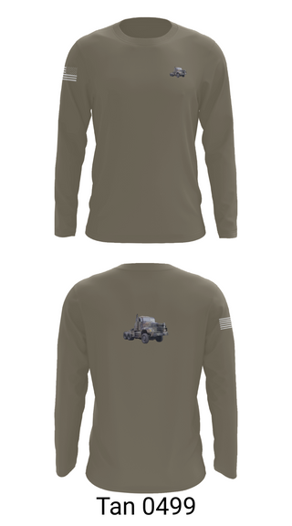 Long Sleeve Performance Shirt, 617th Transportation Company, Army, Teamtime, Team time, sublimation, custom sports apparel, team uniforms, spirit wear, spiritwear, sports uniforms, custom shirts, team store, custom team store, fundraiser sports, apparel fundraiser