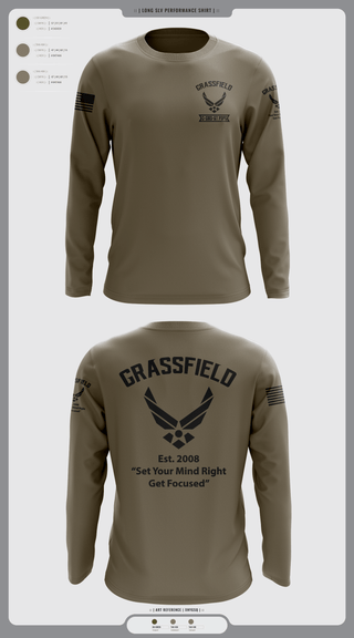Long Sleeve Performance Shirt, C/SMSgt Pope, Air Force, Teamtime, Team time, sublimation, custom sports apparel, team uniforms, spirit wear, spiritwear, sports uniforms, custom shirts, team store, custom team store, fundraiser sports, apparel fundraiser