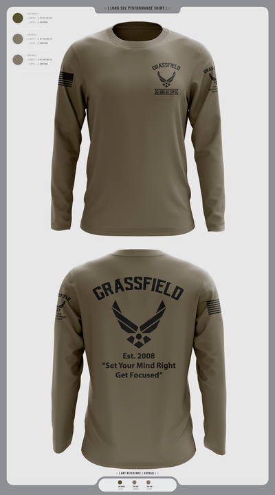 C/SMSgt Pope 93241026 Long Sleeve Performance Shirt 2