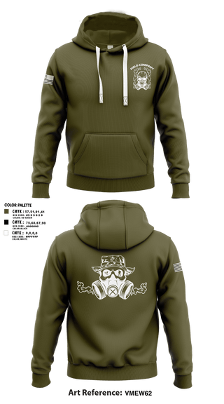 Hoodie, Field Company, Marines, Teamtime, Team time, sublimation, custom sports apparel, team uniforms, spirit wear, spiritwear, sports uniforms, custom shirts, team store, custom team store, fundraiser sports, apparel fundraiser