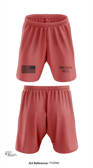 Athletic Shorts With Pockets, 811th EN CO, , Teamtime, Team time, sublimation, custom sports apparel, team uniforms, spirit wear, spiritwear, sports uniforms, custom shirts, team store, custom team store, fundraiser sports, apparel fundraiser