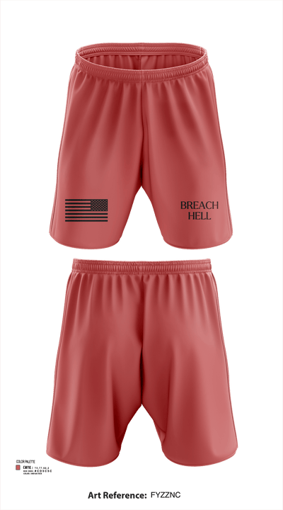 811th EN CO 58008246 Athletic Shorts With Pockets - 104