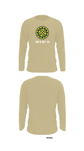Long Sleeve Performance Shirt, 46th MP Co, Army, Teamtime, Team time, sublimation, custom sports apparel, team uniforms, spirit wear, spiritwear, sports uniforms, custom shirts, team store, custom team store, fundraiser sports, apparel fundraiser