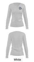 Kenmore East High School Basketball 21732196 Women's Long Sleeve V-neck Shirt -1 16