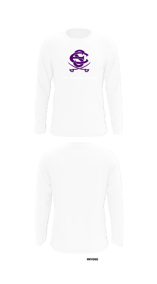 Long Sleeve Performance Shirt, East Stroudsburg Cavaliers, Football, Teamtime, Team time, sublimation, custom sports apparel, team uniforms, spirit wear, spiritwear, sports uniforms, custom shirts, team store, custom team store, fundraiser sports, apparel fundraiser