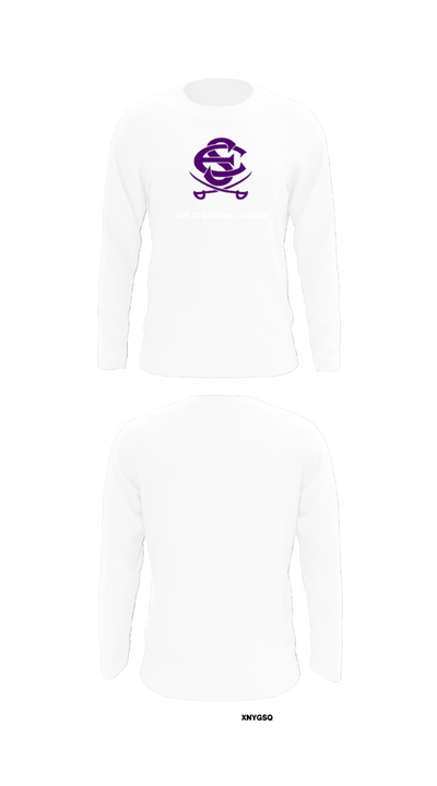East Stroudsburg Cavaliers 35860494 Long Sleeve Performance Shirt - 8