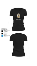 UAS Pilot 79389667 Women's Short Sleeve V-neck Shirt - 23