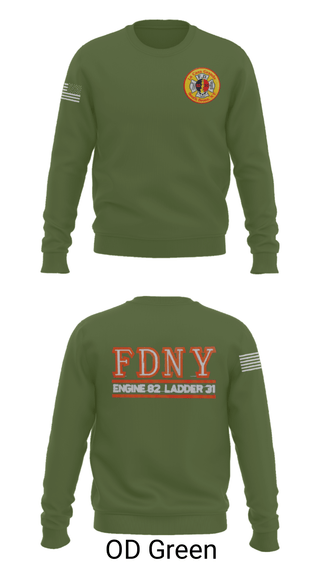 Crew Neck Sweatshirt, LA CASA GRANDE E82 and L31, Fire Department, Teamtime, Team time, sublimation, custom sports apparel, team uniforms, spirit wear, spiritwear, sports uniforms, custom shirts, team store, custom team store, fundraiser sports, apparel fundraiser