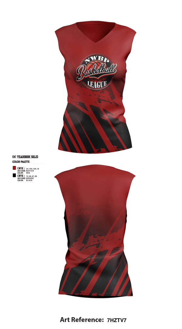 Womens Short Sleeve Vneck Shirt, North West Bergen Passaic Basketball League, Men's Basketball, Teamtime, Team time, sublimation, custom sports apparel, team uniforms, spirit wear, spiritwear, sports uniforms, custom shirts, team store, custom team store, fundraiser sports, apparel fundraiser