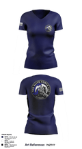 The Elite Force Llc 33160715 Women's Short Sleeve V-neck Shirt - 4