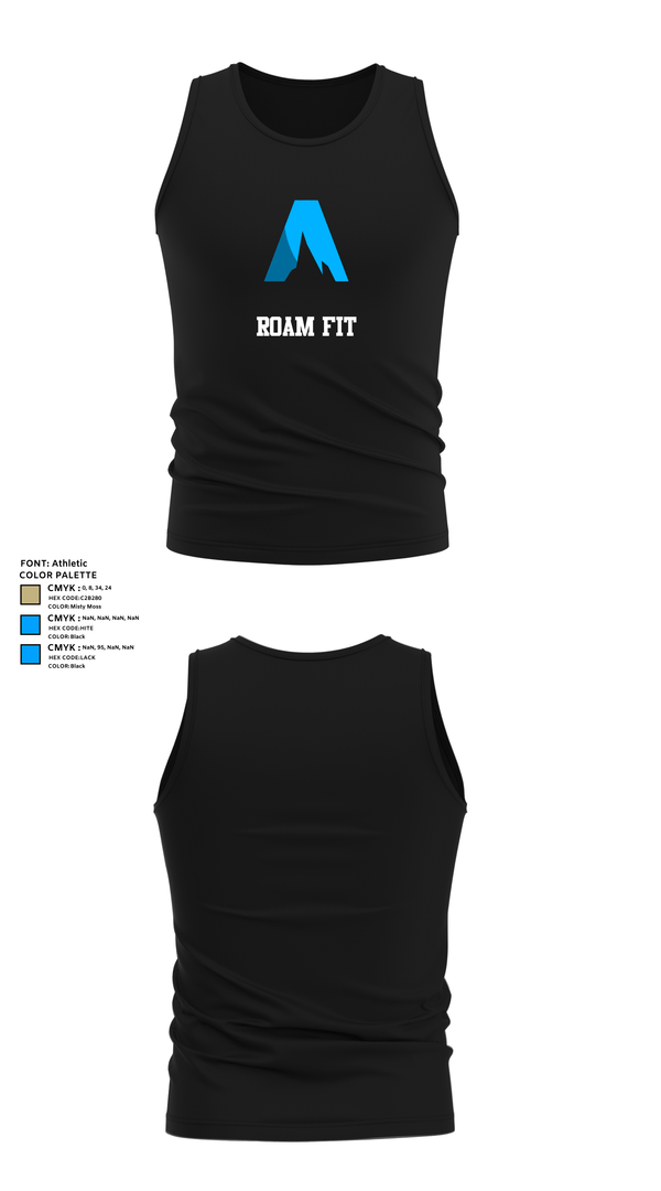 Tank Top, Roam FIT, , Teamtime, Team time, sublimation, custom sports apparel, team uniforms, spirit wear, spiritwear, sports uniforms, custom shirts, team store, custom team store, fundraiser sports, apparel fundraiser