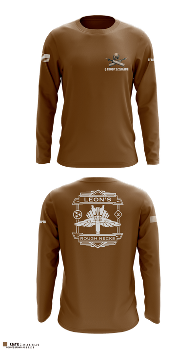 Q TROOP 2/278 ACR 39002186 Long Sleeve Performance Shirt - 13