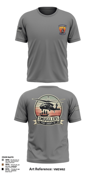 Short Sleeve Performance Shirt, A/2135th GSAB “SMUGGLERS”, Army, Teamtime, Team time, sublimation, custom sports apparel, team uniforms, spirit wear, spiritwear, sports uniforms, custom shirts, team store, custom team store, fundraiser sports, apparel fundraiser