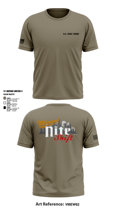 Air Station Miami 95646017 Short Sleeve Performance Shirt - 6