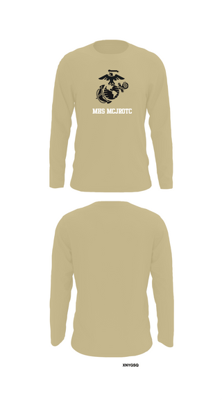 Long Sleeve Performance Shirt, MHS MCJROTC, Marines, Teamtime, Team time, sublimation, custom sports apparel, team uniforms, spirit wear, spiritwear, sports uniforms, custom shirts, team store, custom team store, fundraiser sports, apparel fundraiser
