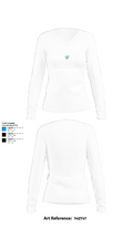 Effect Motorsport 20131501 Women's Long Sleeve V-neck Shirt - 15