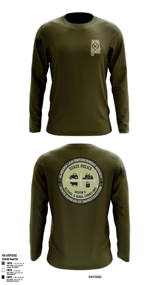 Long Sleeve Performance Shirt, Region D Narcotics, Police, Teamtime, Team time, sublimation, custom sports apparel, team uniforms, spirit wear, spiritwear, sports uniforms, custom shirts, team store, custom team store, fundraiser sports, apparel fundraiser