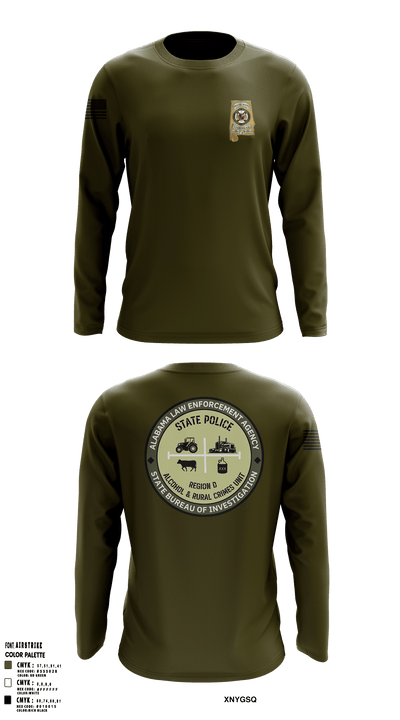 Region D Narcotics 38617047 Long Sleeve Performance Shirt - 2