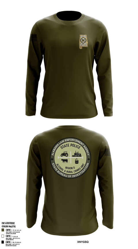 Long Sleeve Performance Shirt, Region D Narcotics, Police, Teamtime, Team time, sublimation, custom sports apparel, team uniforms, spirit wear, spiritwear, sports uniforms, custom shirts, team store, custom team store, fundraiser sports, apparel fundraiser