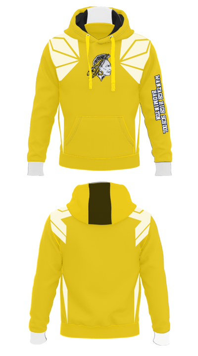 Wantagh High School Badminton 57746139 Hoodie - 22