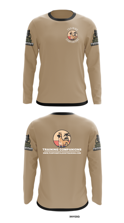 Training Companions 92508632 Long Sleeve Performance Shirt - 42