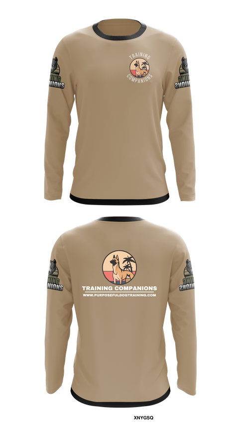 Long Sleeve Performance Shirt, Training Companions, , Teamtime, Team time, sublimation, custom sports apparel, team uniforms, spirit wear, spiritwear, sports uniforms, custom shirts, team store, custom team store, fundraiser sports, apparel fundraiser