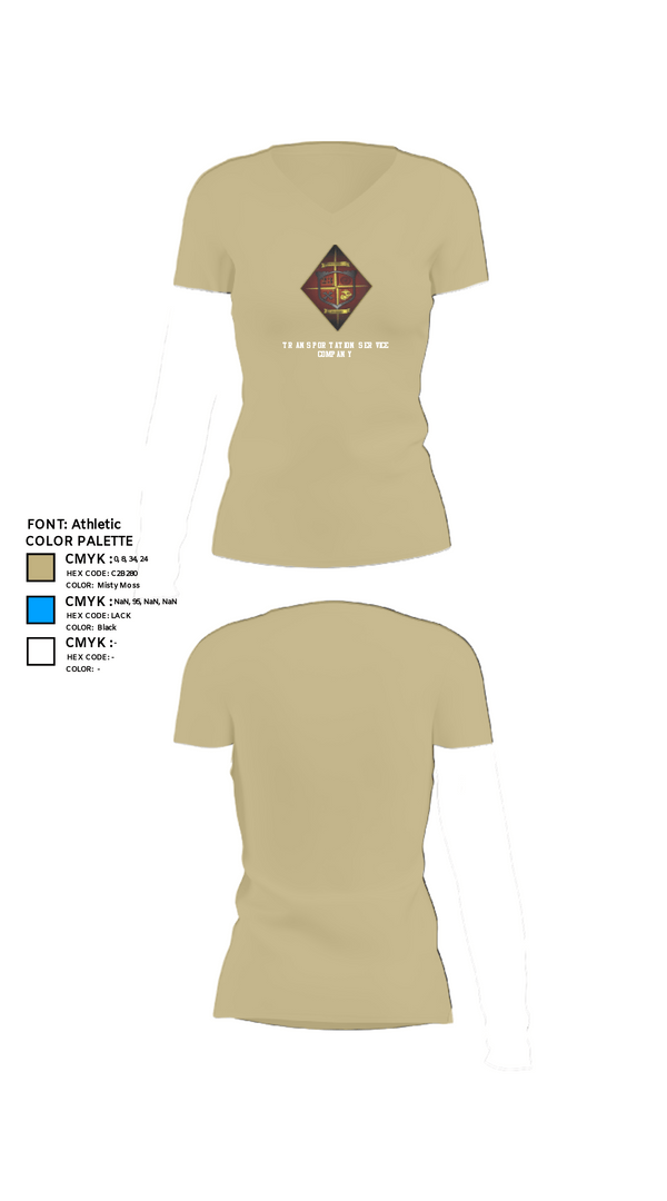 Women's Short Sleeve Vneck Shirt, Transportation service company, Marines, Teamtime, Team time, sublimation, custom sports apparel, team uniforms, spirit wear, spiritwear, sports uniforms, custom shirts, team store, custom team store, fundraiser sports, apparel fundraiser